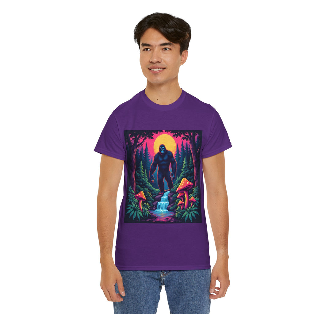 Bigfoot Enchanted Forest Graphic Tee