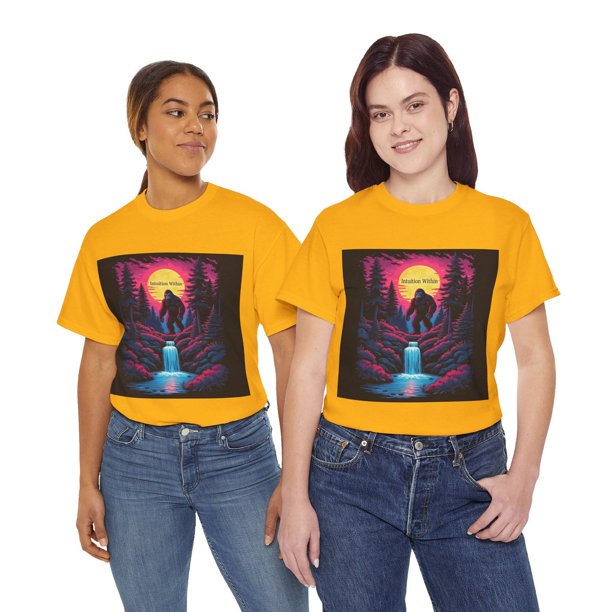 Neon Bigfoot Tee | Intuition Within