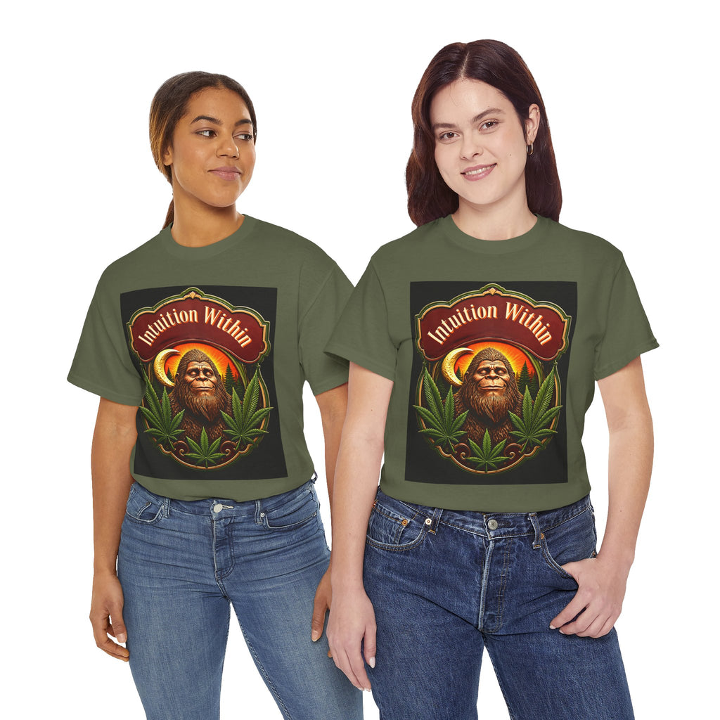 Bigfoot Crescent Moon Graphic Tee