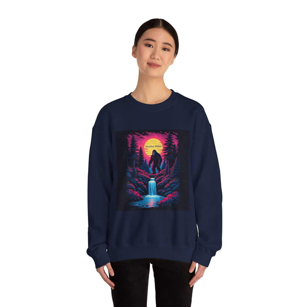Neon Bigfoot Sweatshirt | Intuition Within