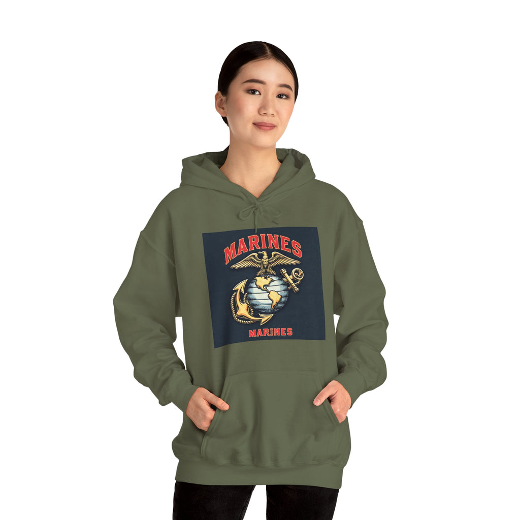 U.S. Marines Tribute Hoodie | Intuition Within