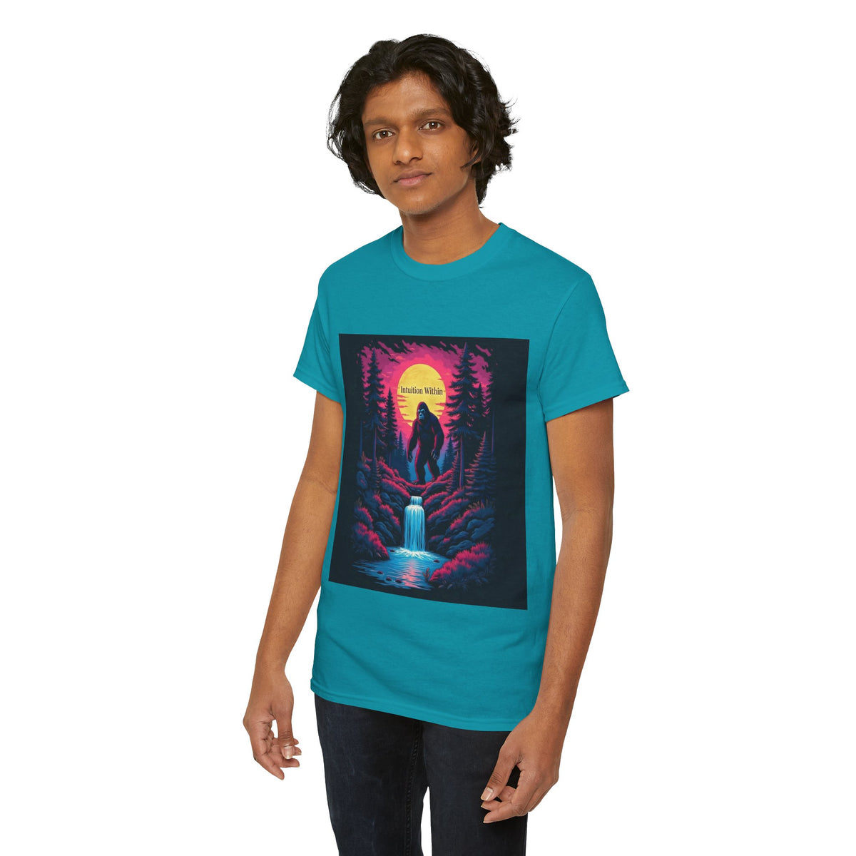 Neon Bigfoot Tee | Intuition Within
