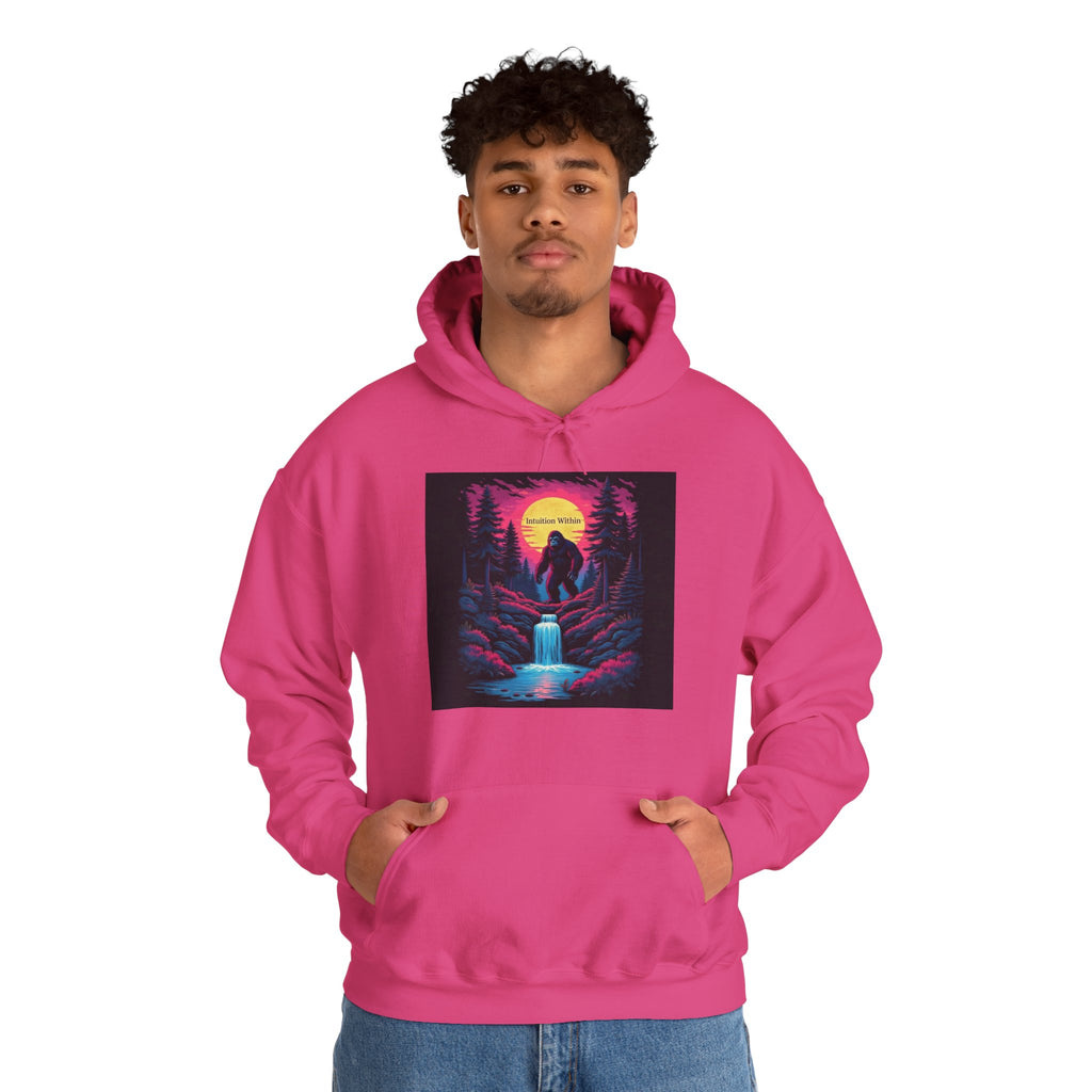 Neon Bigfoot Hoodie | Intuition Within