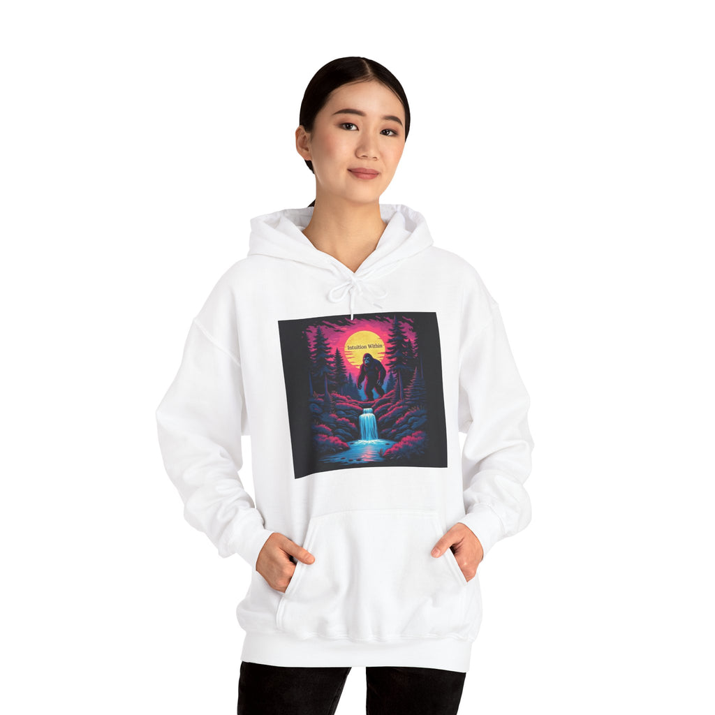 Neon Bigfoot Hoodie | Intuition Within