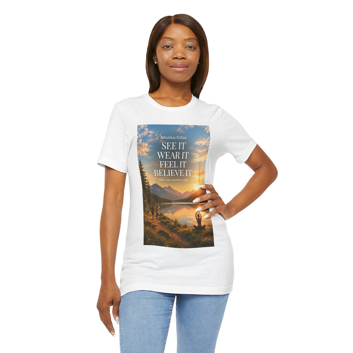 Intuition Within Signature Tee | Meditation Lake