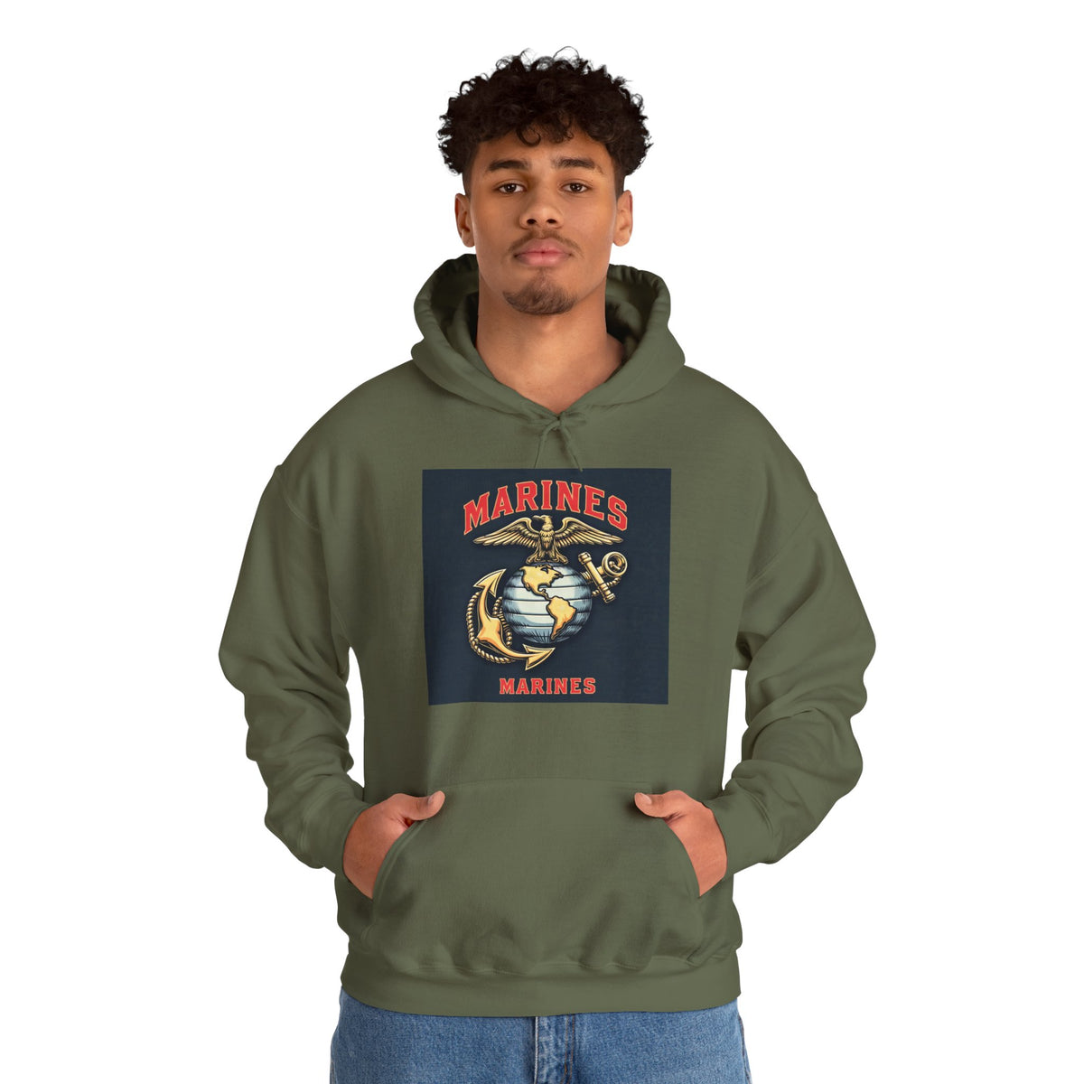 U.S. Marines Tribute Hoodie | Intuition Within