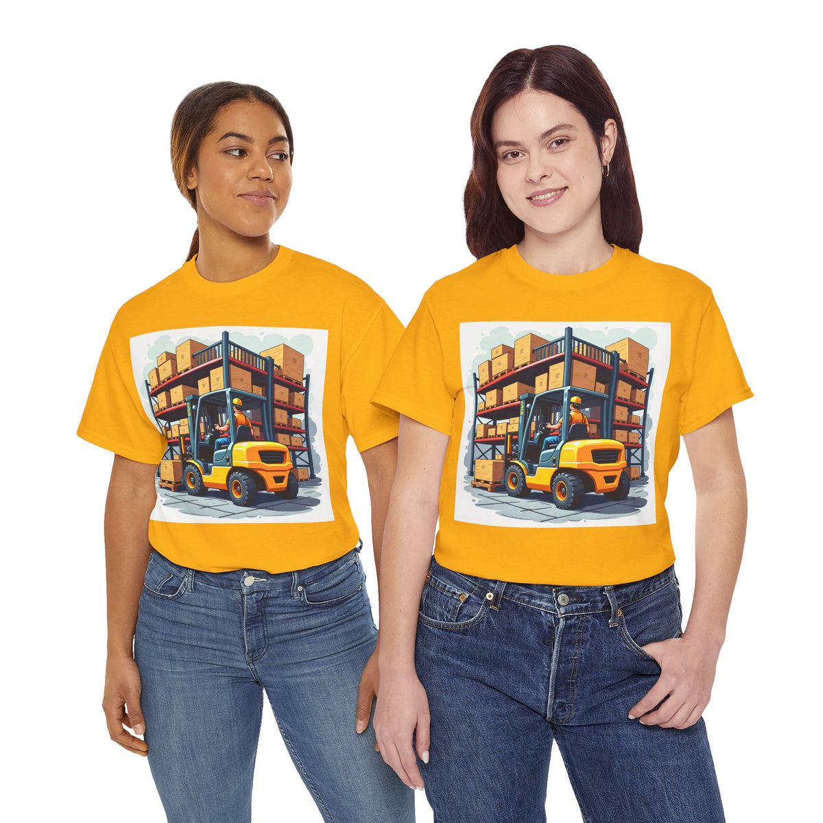 Forklift Warehouse Graphic Tee | Intuition Within