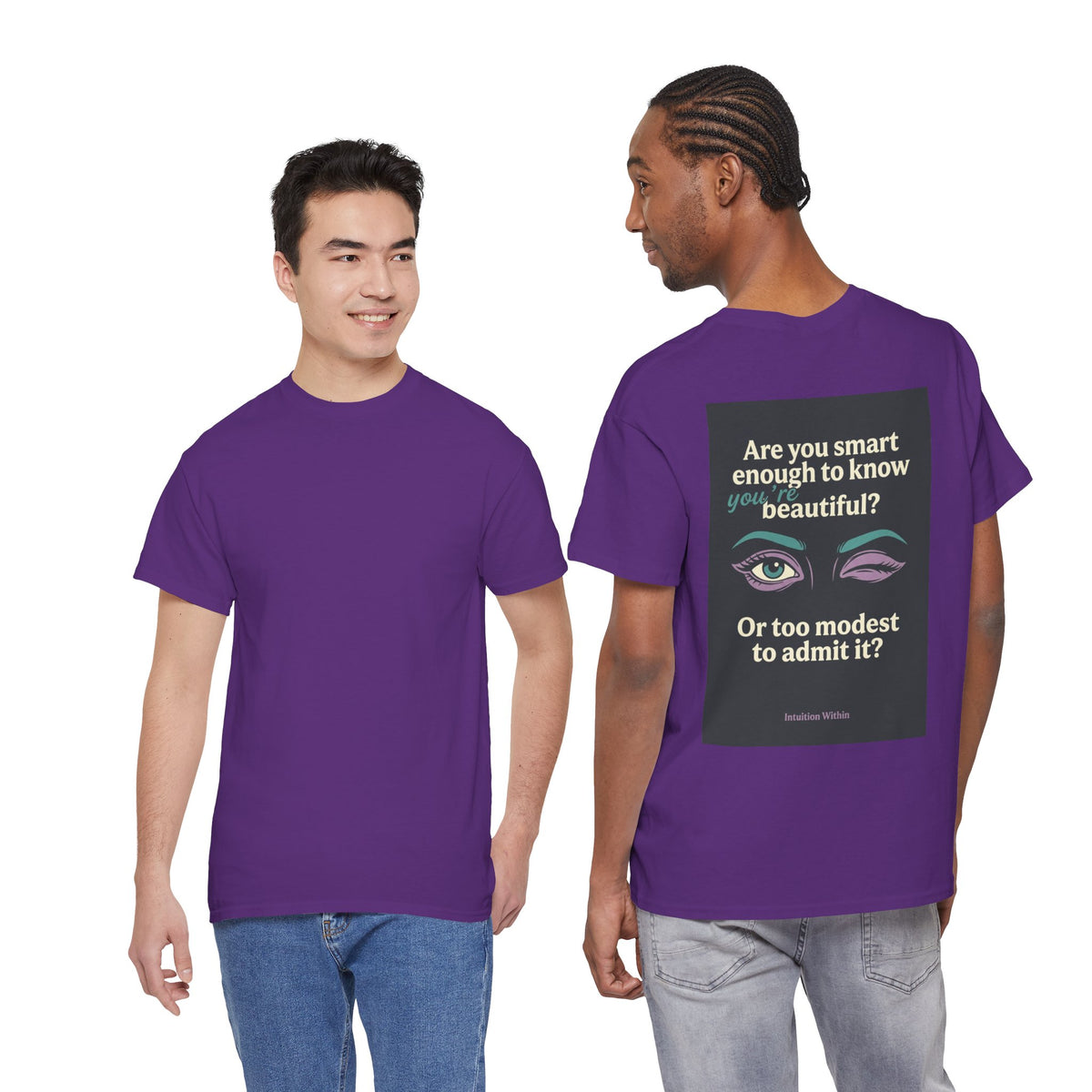 Smart & Beautiful Quote Tee