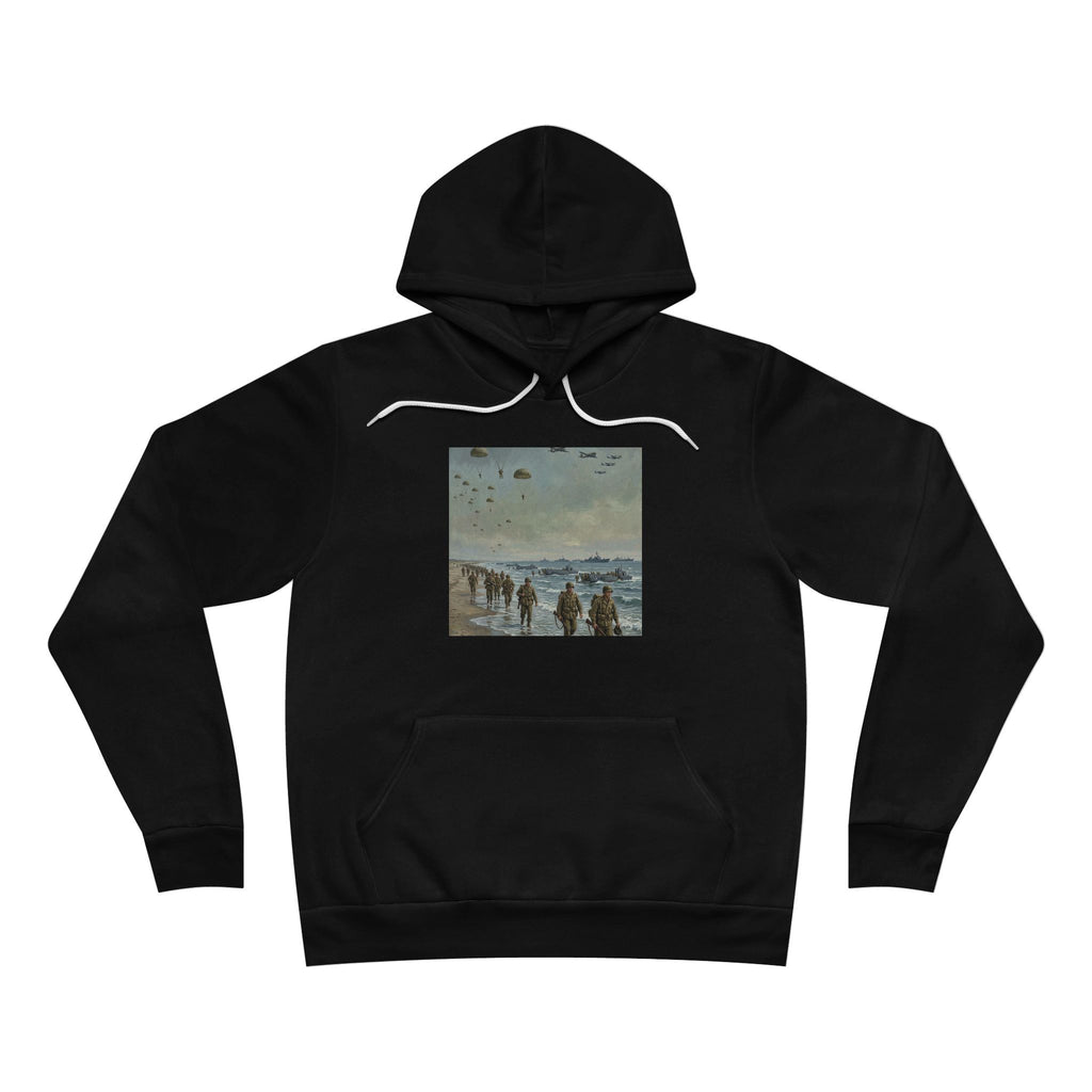 Intuition Within Military Signature Bella+Canvas Hoodie | Beach Landing Tribute