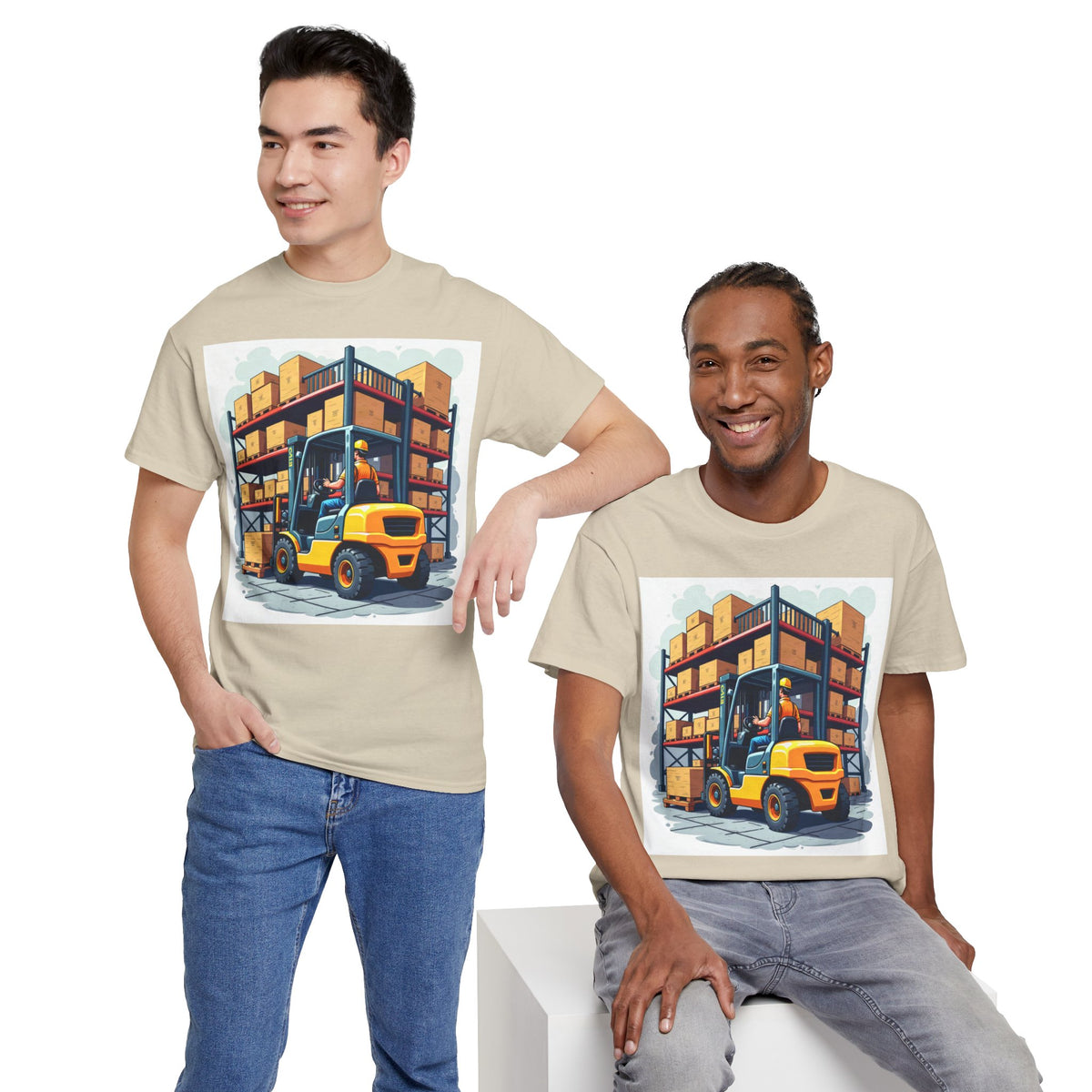 Forklift Warehouse Graphic Tee | Intuition Within
