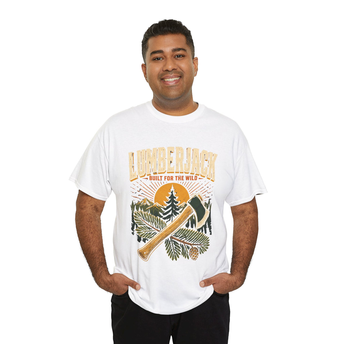 Lumberjack Built for the Wild Tribute Tee