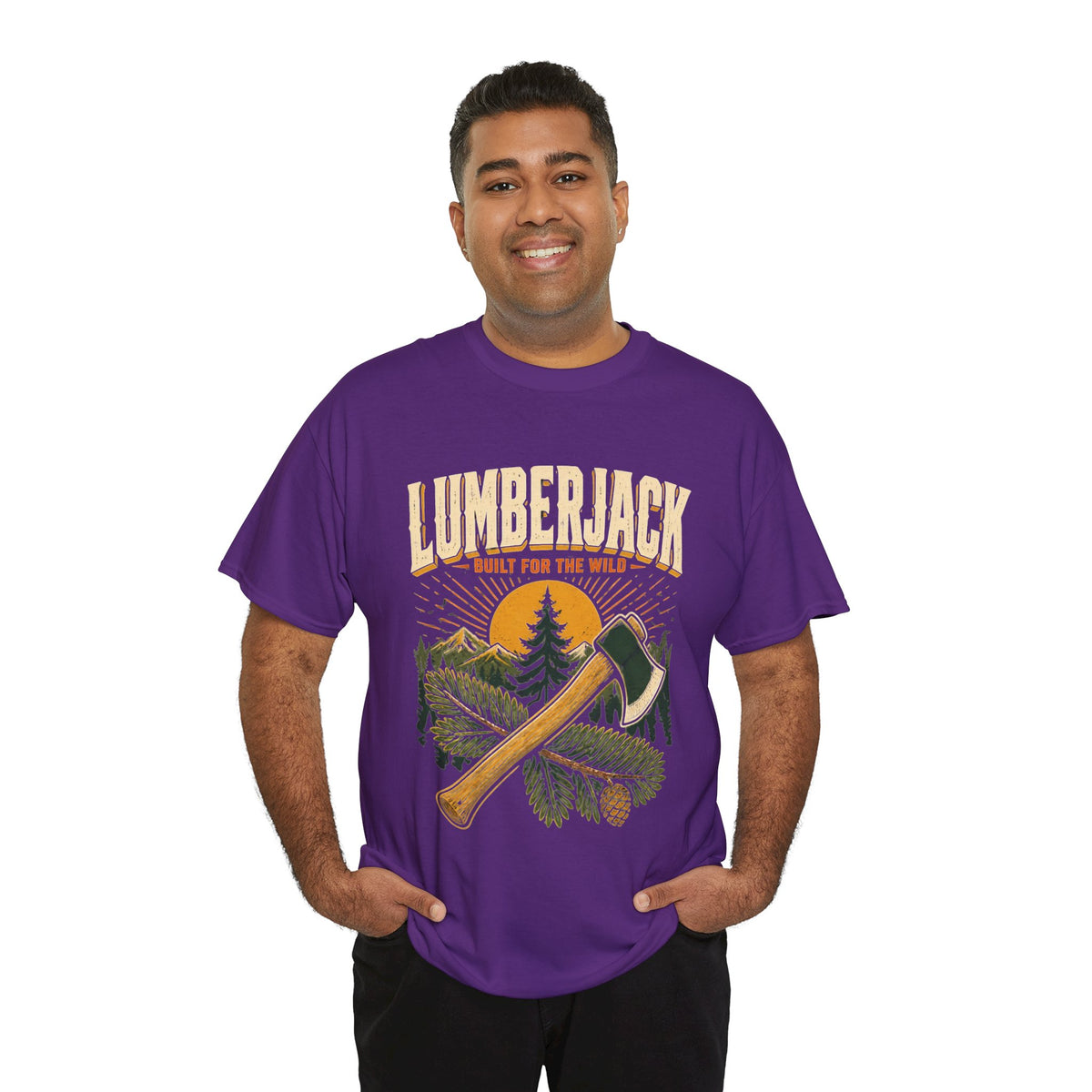 Lumberjack Built for the Wild Tribute Tee
