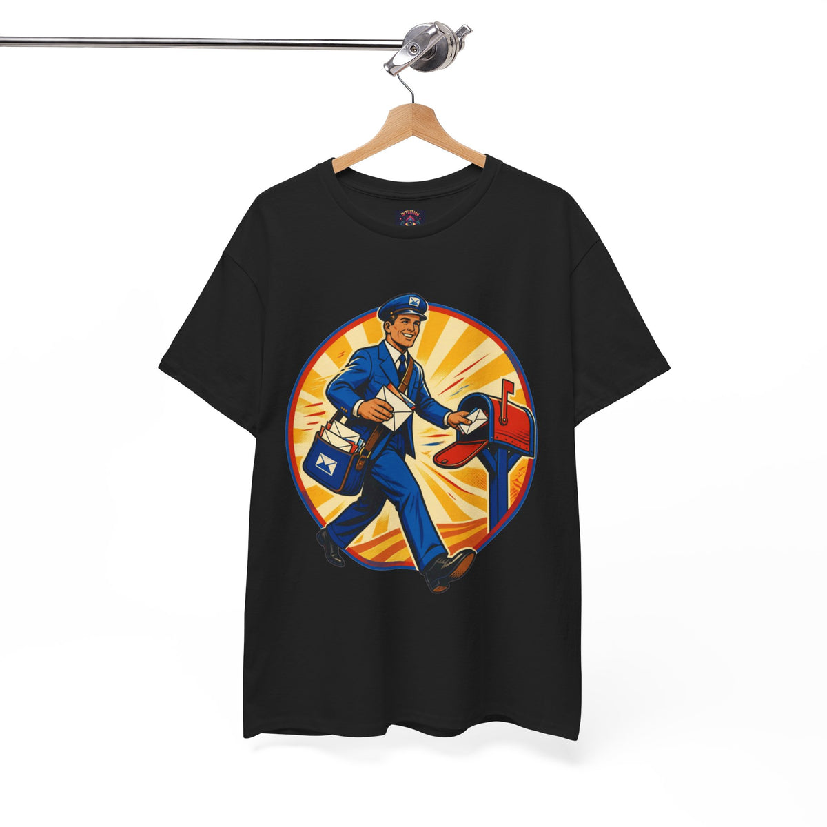 Male Mail Carrier Retro Tribute Tee