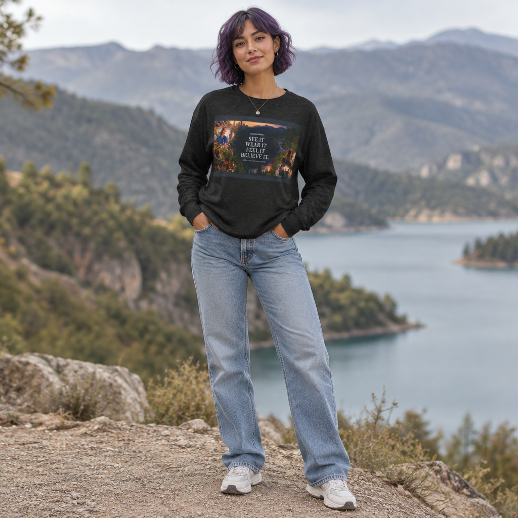 Intuition Within Signature Long Sleeve Tee | See It, Wear It, Feel It, Believe It