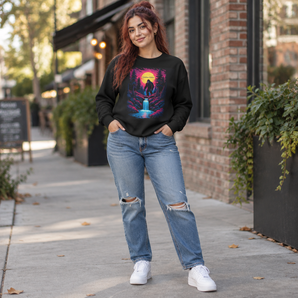 Neon Bigfoot Long Sleeve Tee | Intuition Within