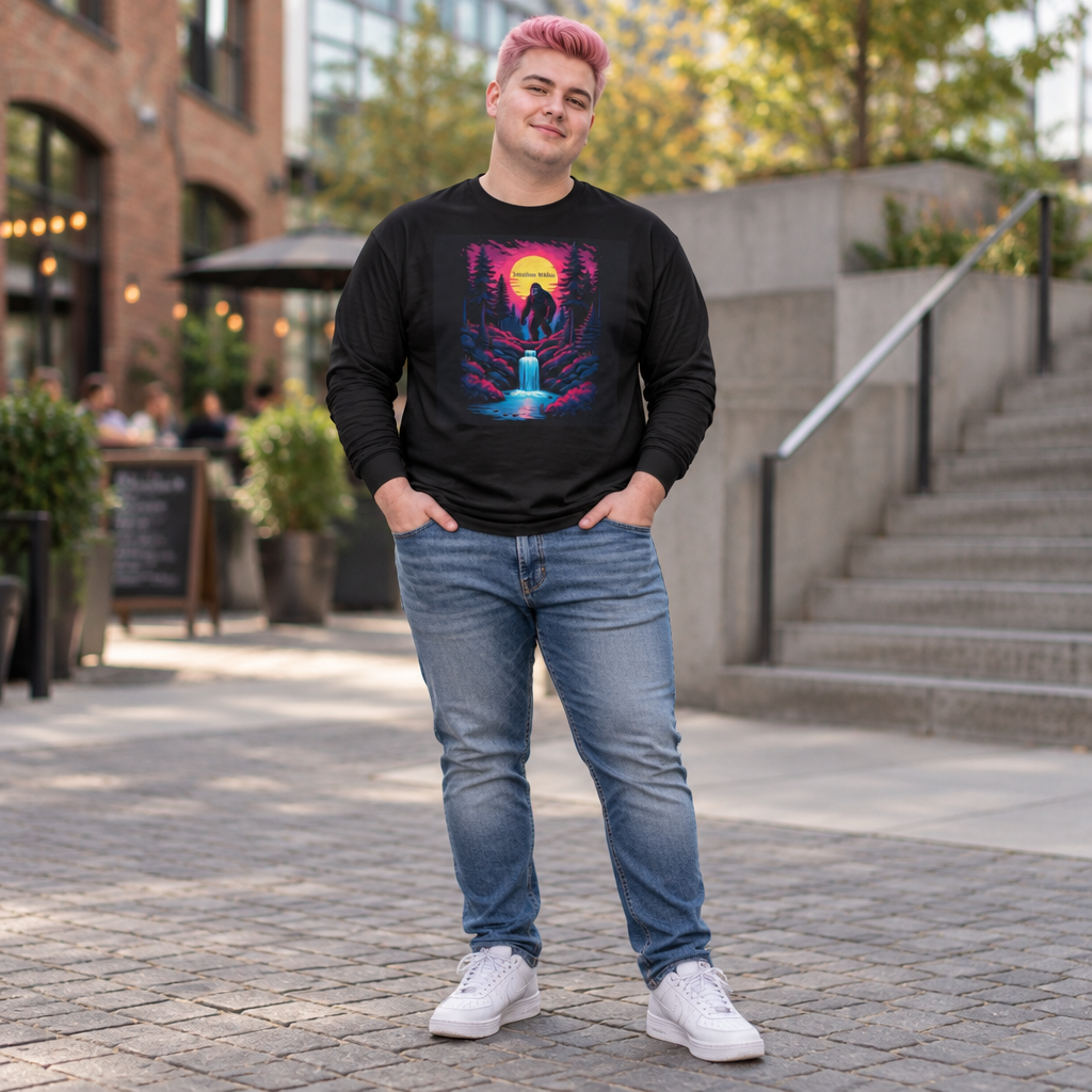 Neon Bigfoot Long Sleeve Tee | Intuition Within