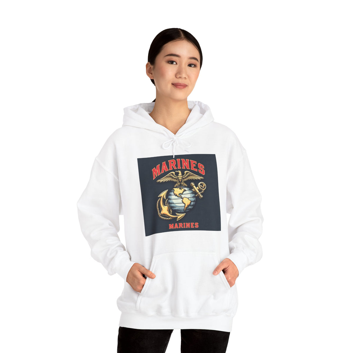 U.S. Marines Tribute Hoodie | Intuition Within