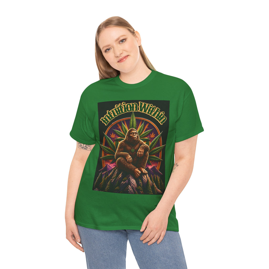Retro Bigfoot Nature Graphic Tee