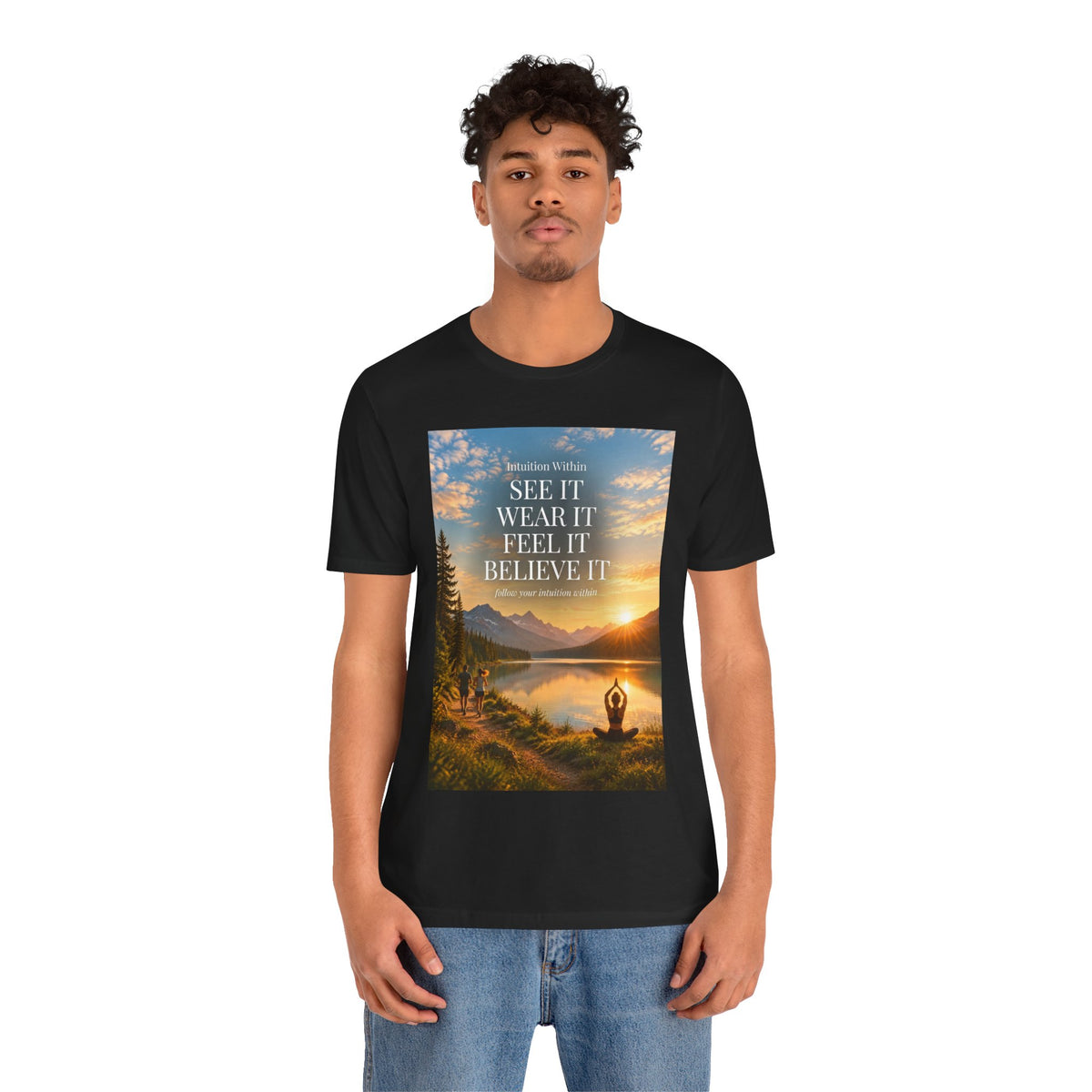 Intuition Within Signature Tee | Meditation Lake