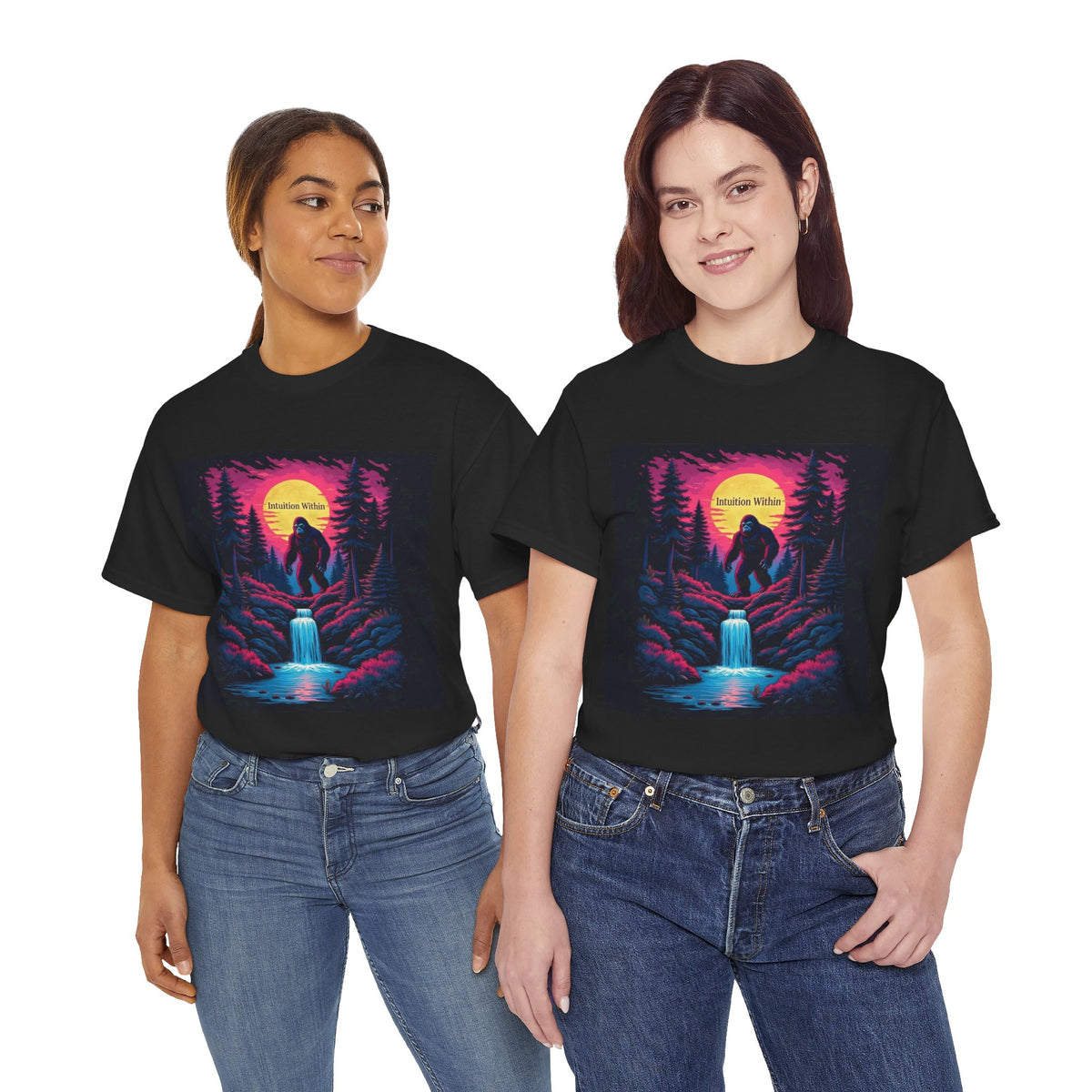 Neon Bigfoot Tee | Intuition Within