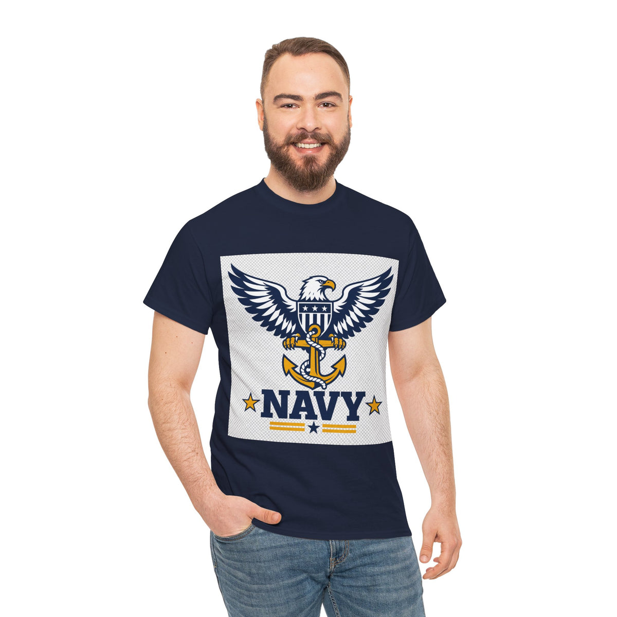 Navy Eagle Heritage T-Shirt