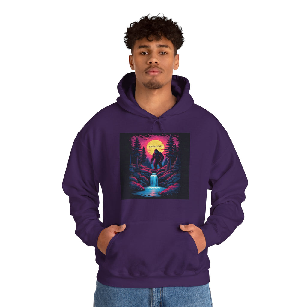 Neon Bigfoot Hoodie | Intuition Within