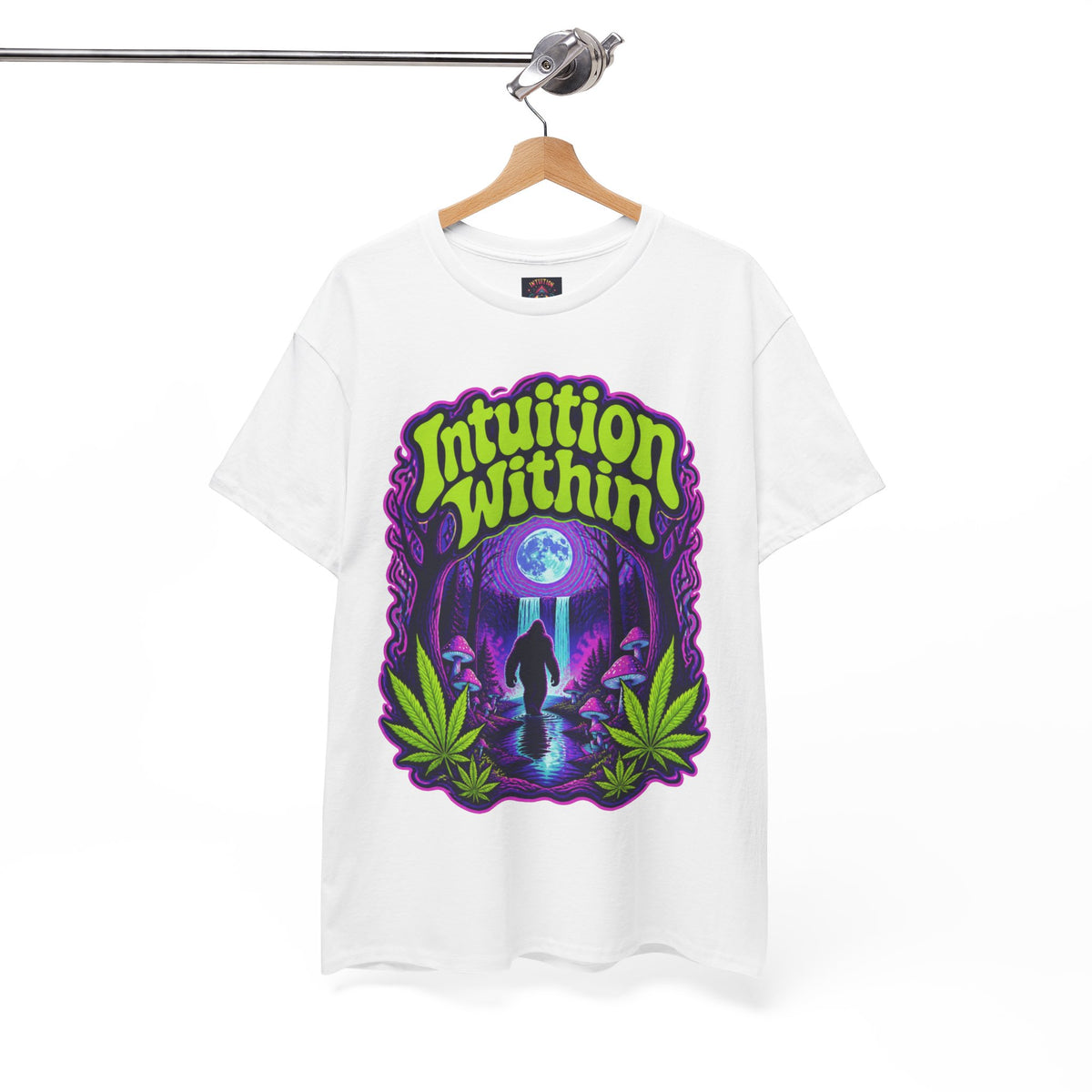 Psychedelic Bigfoot Graphic Tee