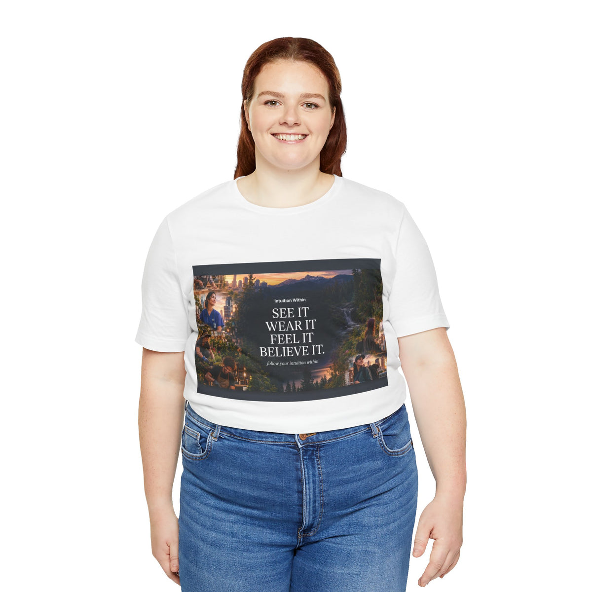 Intuition Within Signature Tee | See It, Wear It, Feel It, Believe It