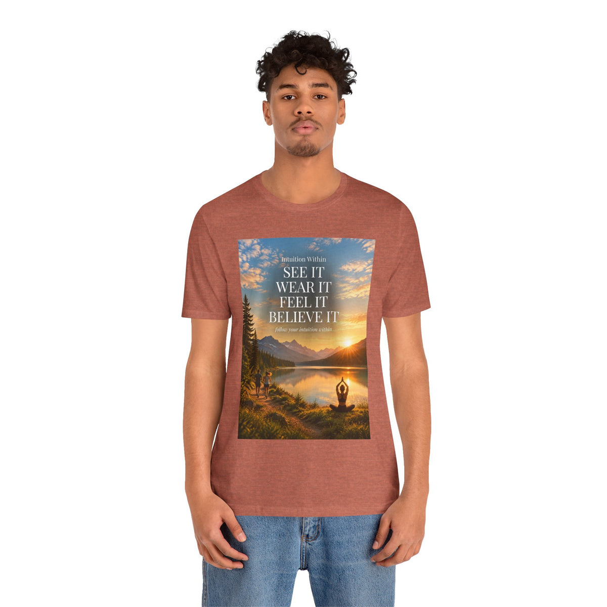 Intuition Within Signature Tee | Meditation Lake