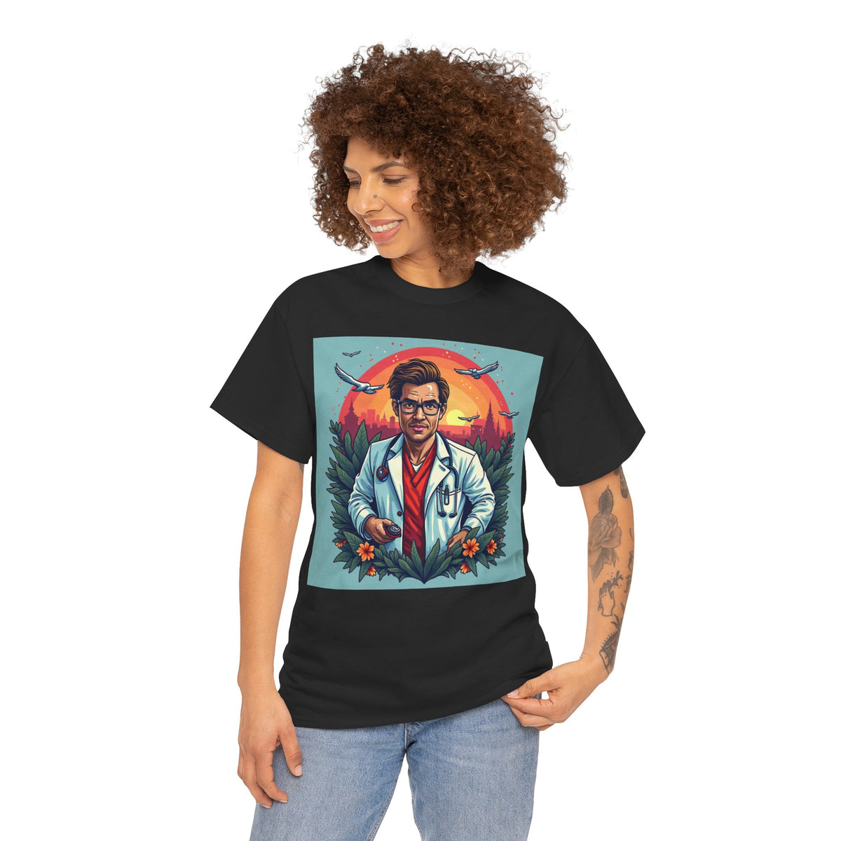 Doctor Portrait Graphic Tee | Intuition Within