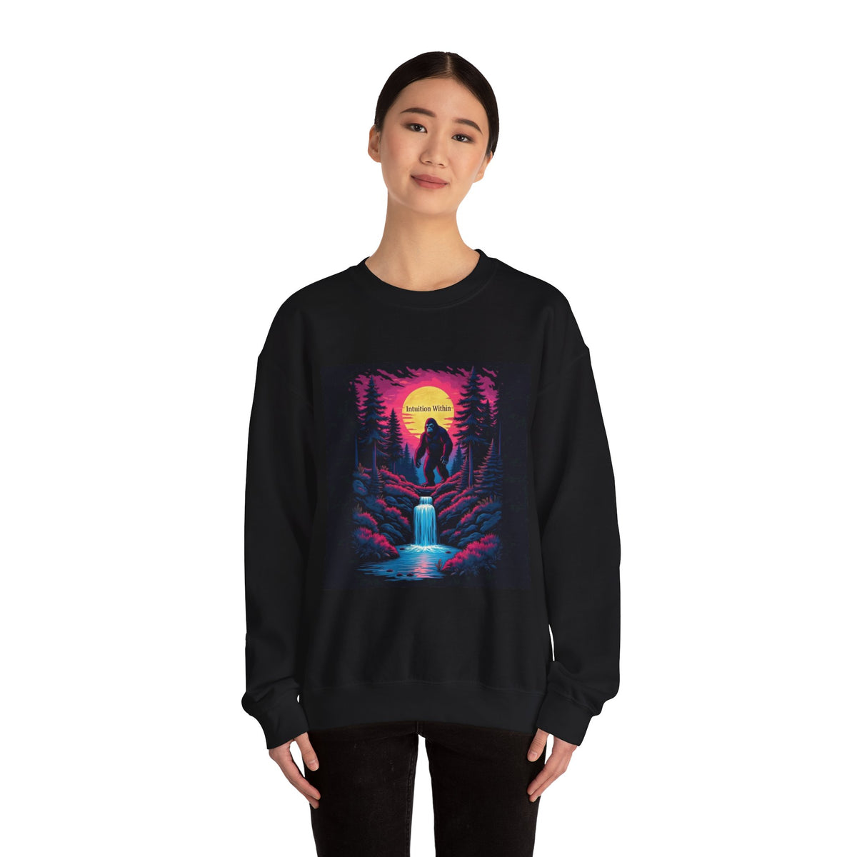 Neon Bigfoot Sweatshirt | Intuition Within