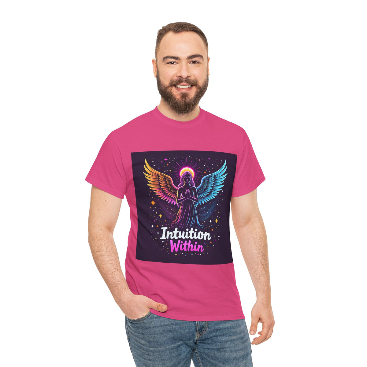 Rainbow Angel Graphic Tee