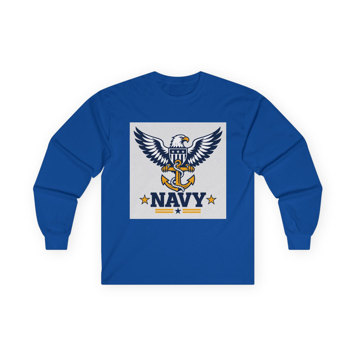 Navy Tribute Long Sleeve Tee