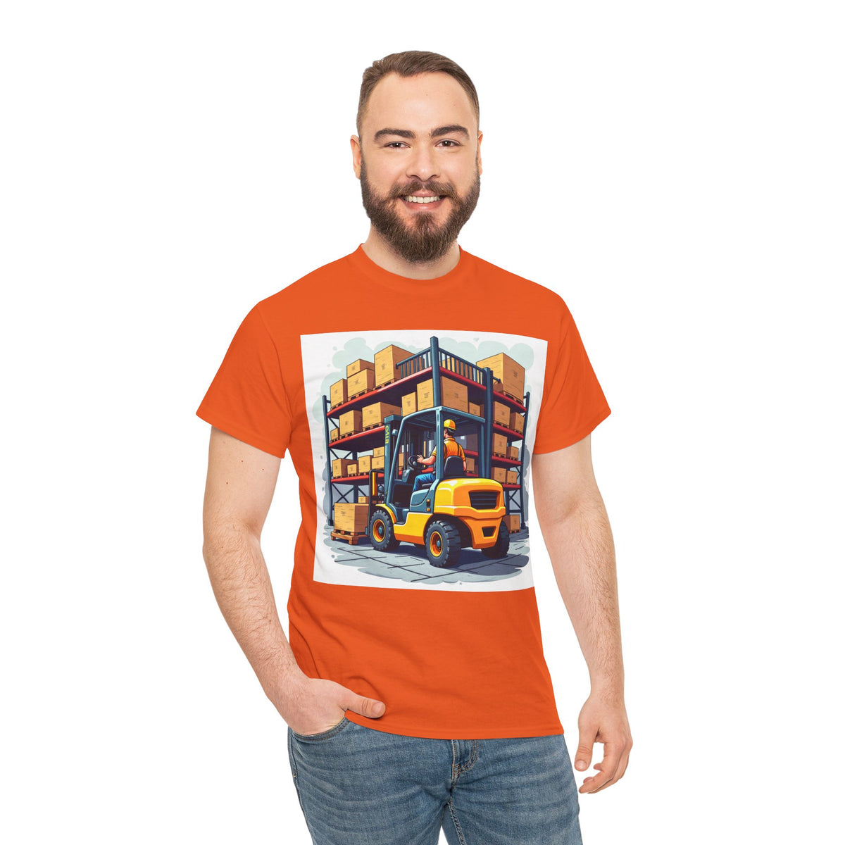 Forklift Warehouse Graphic Tee | Intuition Within