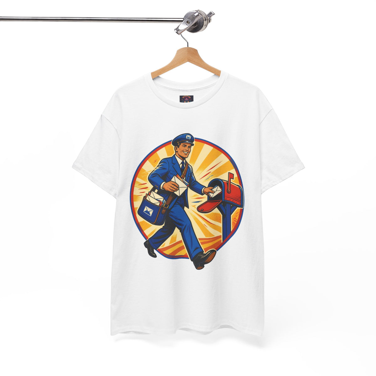 Male Mail Carrier Retro Tribute Tee