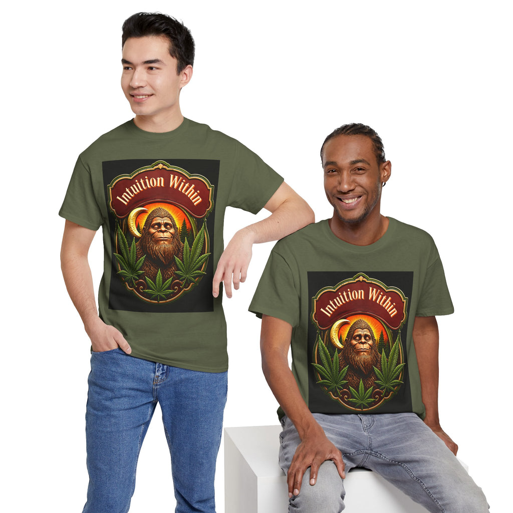 Bigfoot Crescent Moon Graphic Tee