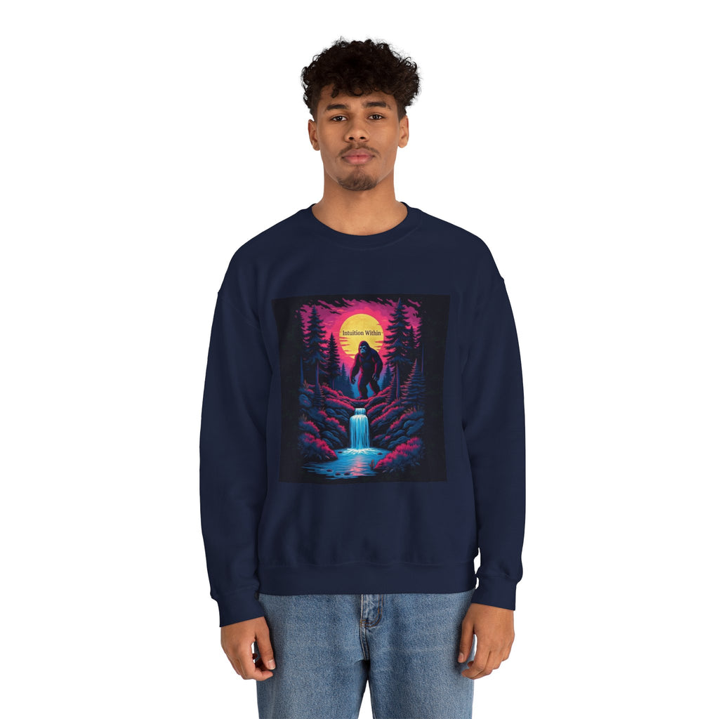 Neon Bigfoot Sweatshirt | Intuition Within
