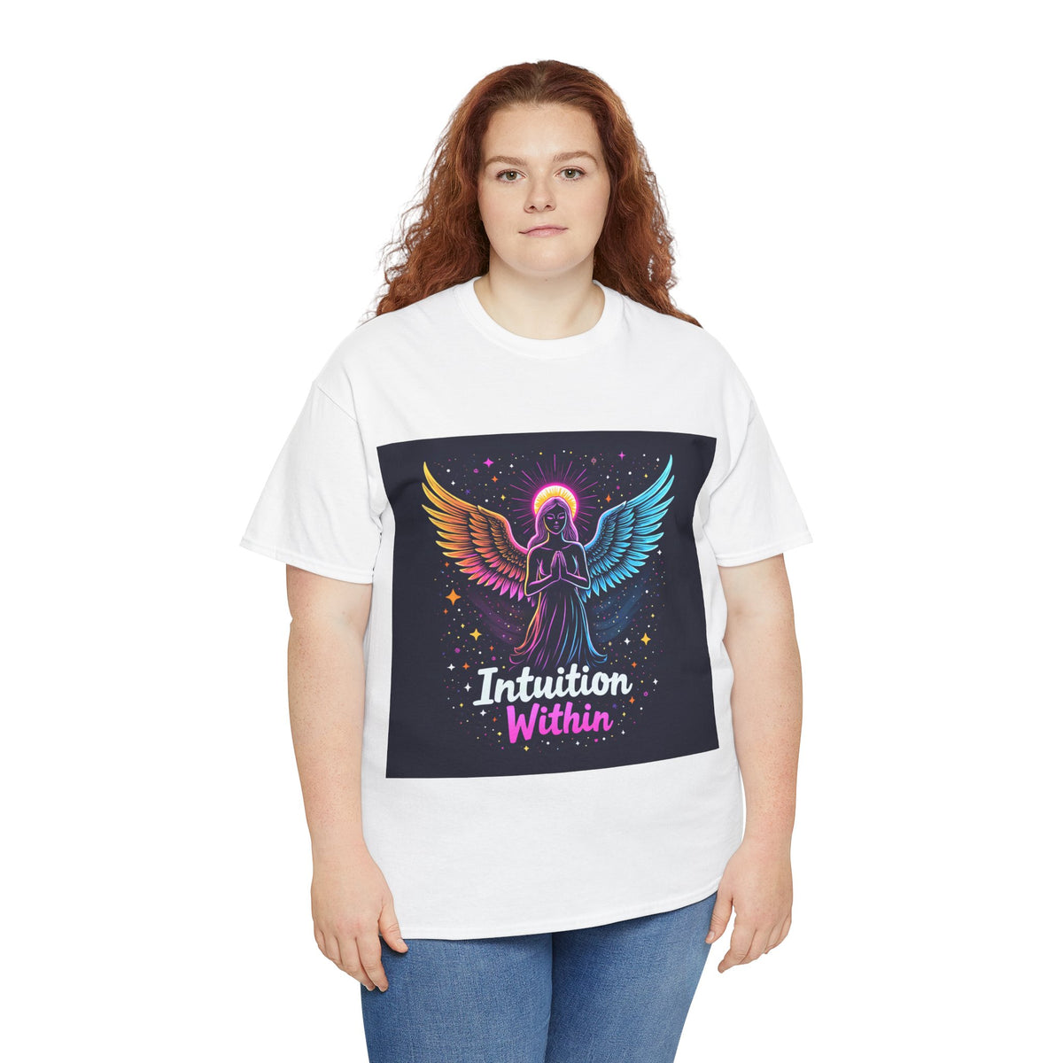 Rainbow Angel Graphic Tee