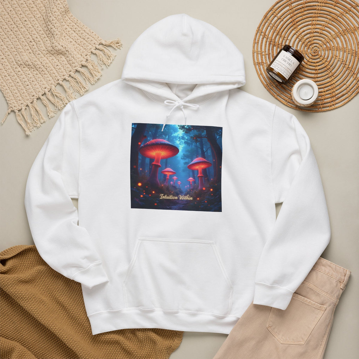 Enchanted Mushroom Forest Hoodie