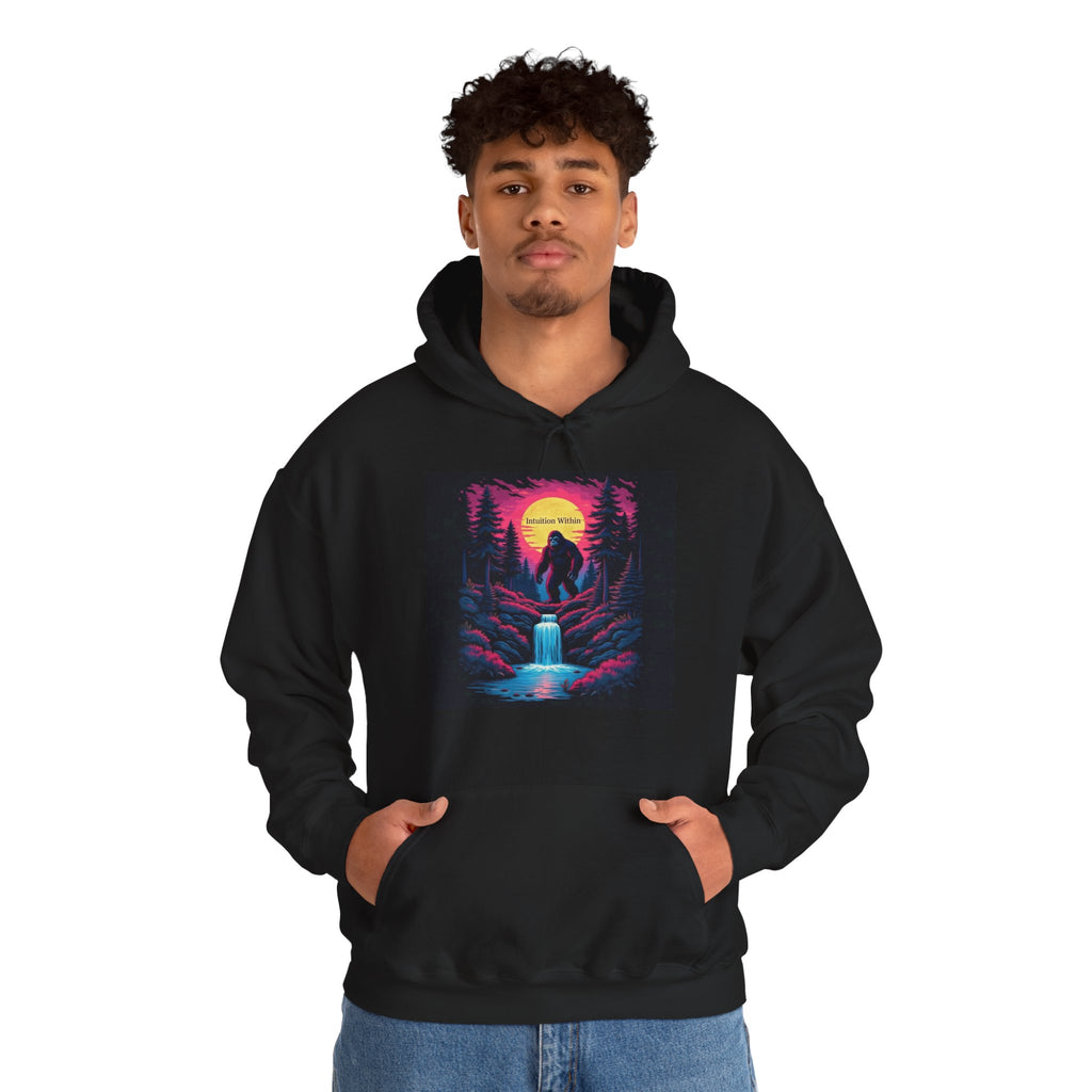 Neon Bigfoot Hoodie | Intuition Within