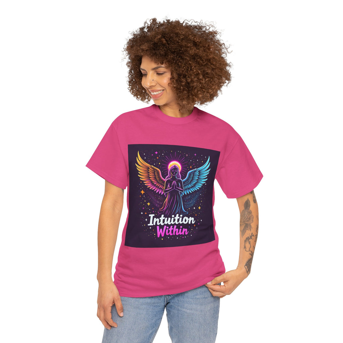 Rainbow Angel Graphic Tee