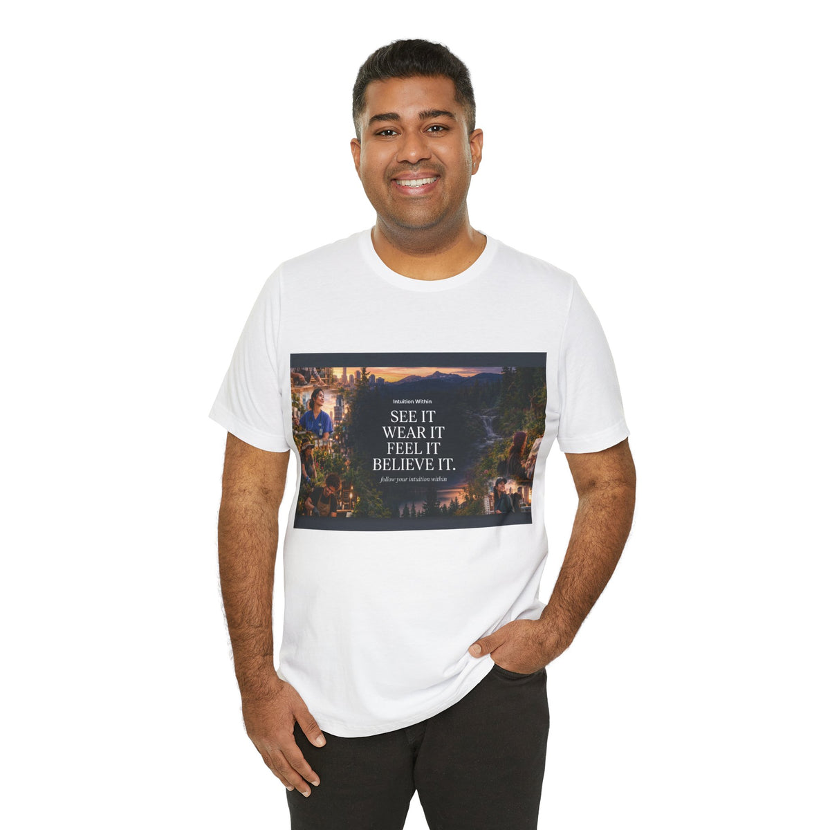 Intuition Within Signature Tee | See It, Wear It, Feel It, Believe It