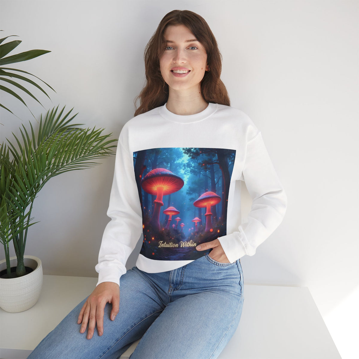 Enchanted Mushroom Forest Sweatshirt