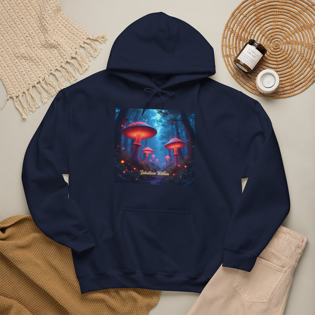 Enchanted Mushroom Forest Hoodie
