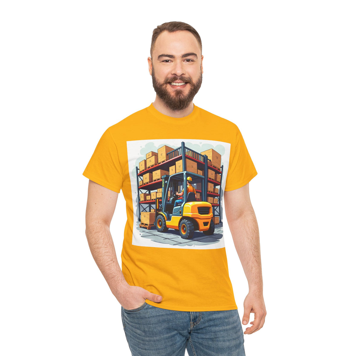 Forklift Warehouse Graphic Tee | Intuition Within
