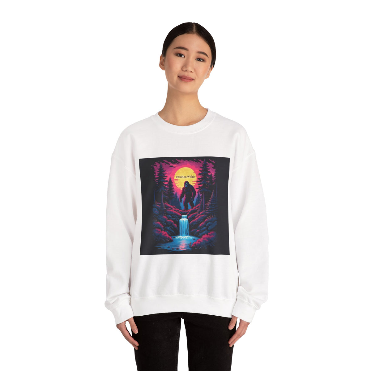 Neon Bigfoot Sweatshirt | Intuition Within