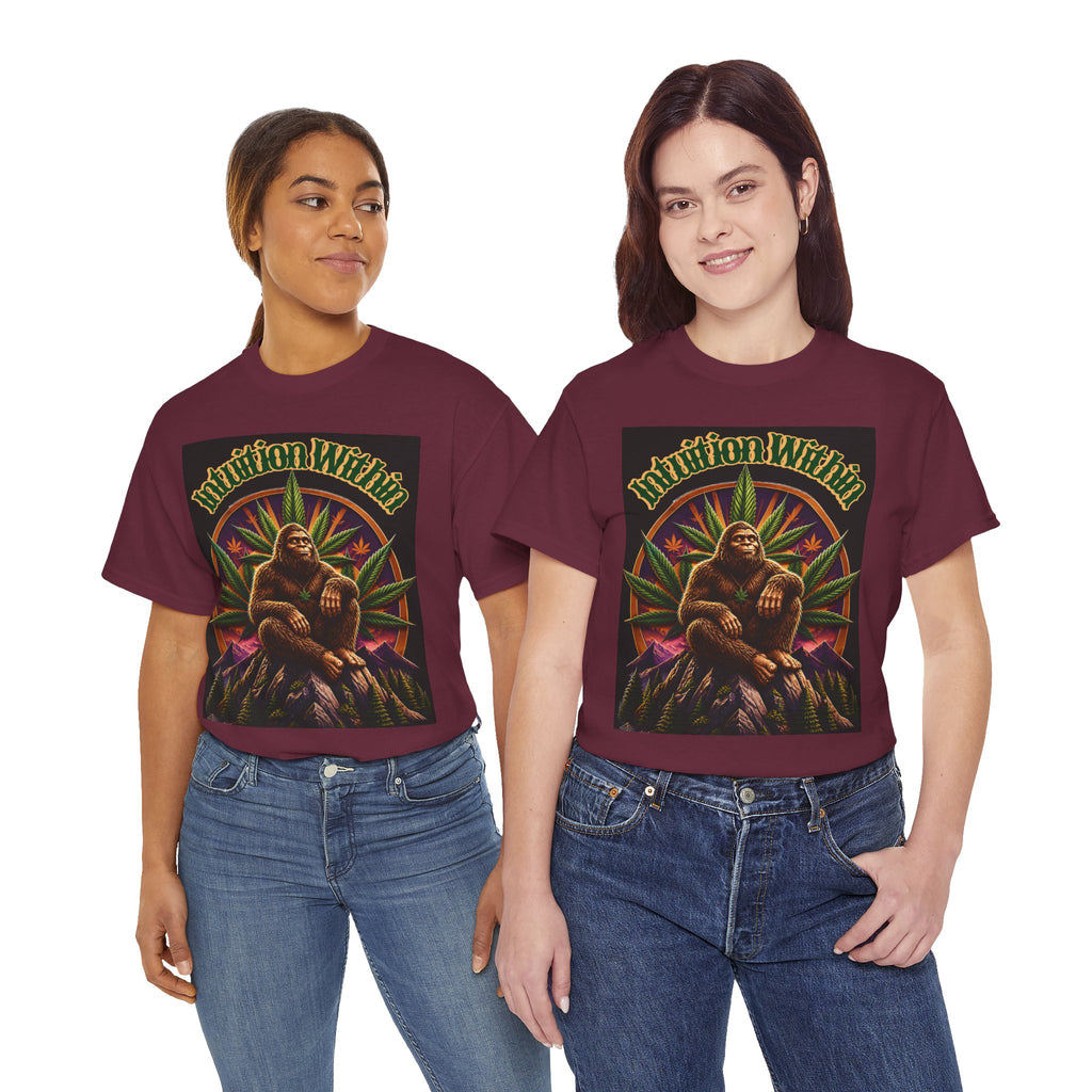 Retro Bigfoot Nature Graphic Tee