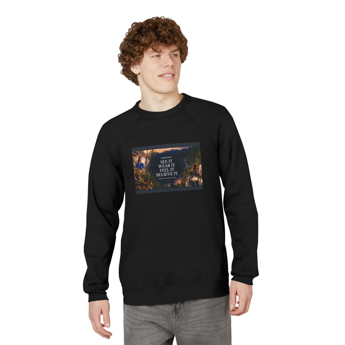 Intuition Within Signature Sweatshirt | Forest Inspiration