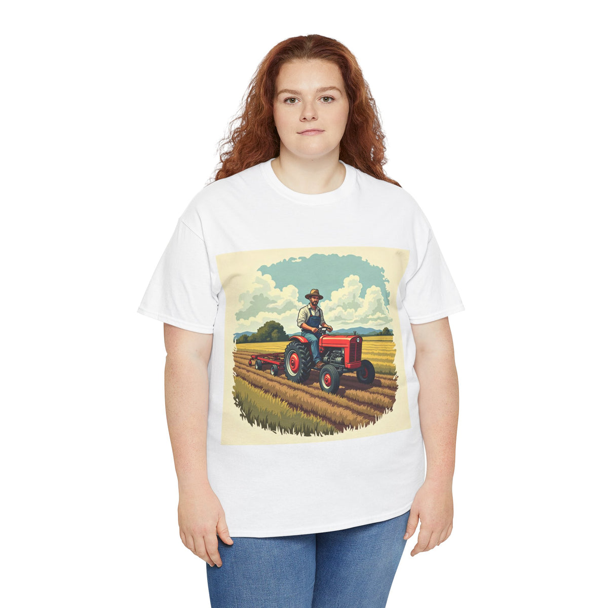 Farmer Vintage Tractor Tribute Tee
