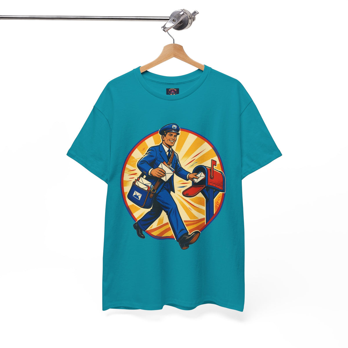 Male Mail Carrier Retro Tribute Tee
